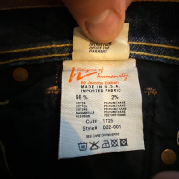 Citizens of Humanity Jeans Women’s 26 Low Waist Flare Ingrid #002 Stretch - Picture 8 of 10